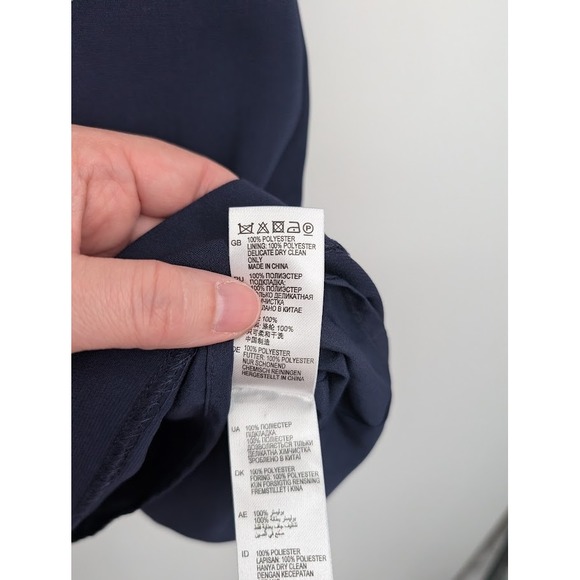 REISS Riviera Short Sleeve Embellished Sequin Bead V-Neck Fitted Mini‎ Dress 4 - Picture 4 of 5